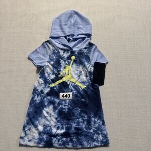 Air Jordan Jumpman Girl's Hoodie Sz 2T Blue Brand New